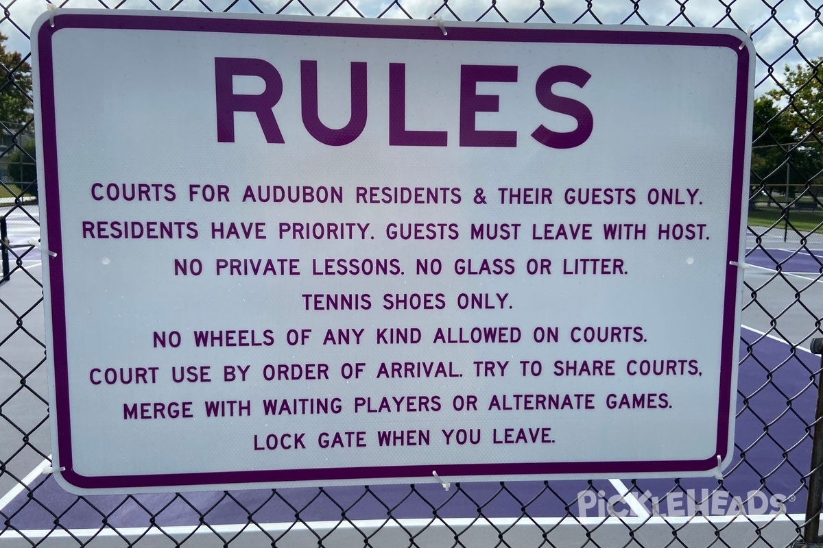 Photo of Pickleball at Audubon Association Inc